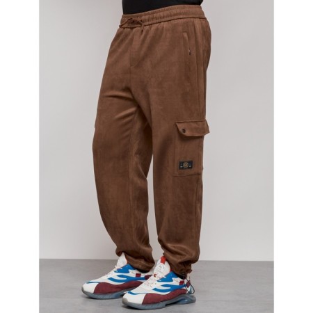 Sports pants, size 52, brown color-20