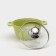 Trendy Style, 1 l, glass cover, anti -stick coating, green color, green