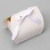 Folding box for sweets, cakes with tape, 8 x 4 x 7.5 cm, white