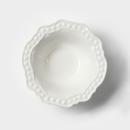 Porcelain salad magistro "suite", 80 ml, d = 10.5 cm, white color-2
