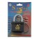 Castle hinged, 50 mm, moisture -proof, short handle, 3 keys