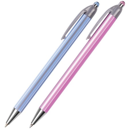 Automatic Brauberg Sakura Handle Handle, Node 0.5 mm, blue ink-1
