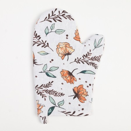 Set of kitchen shares Oleander: mittens 20x27 cm, severity 19x19 cm, 100% cotton-2
