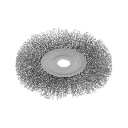 Metal brush for ushm tundra, flat, landing 22 mm, 175 mm