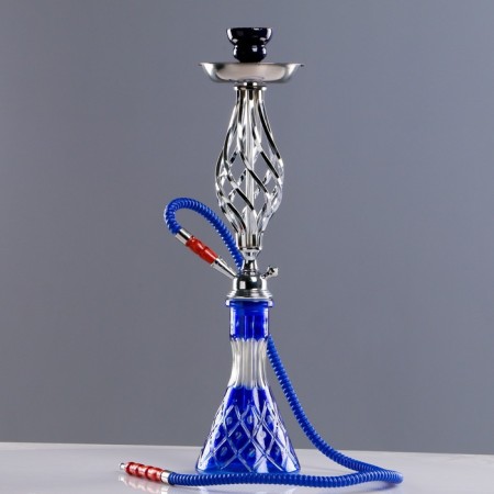 Hindbox "Cambizet", 55 cm, 1 pipe, blue