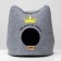 House for animals from felt "Royal Ushastik", 46 x 46 x 43 cm