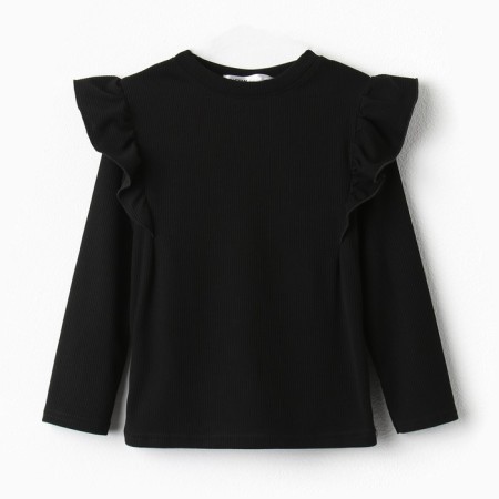 Children's jumper with kaftan wounds, p. 32 (110-116 cm), black-5