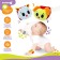Set of bracelets - rattles "best friends", 2 pcs