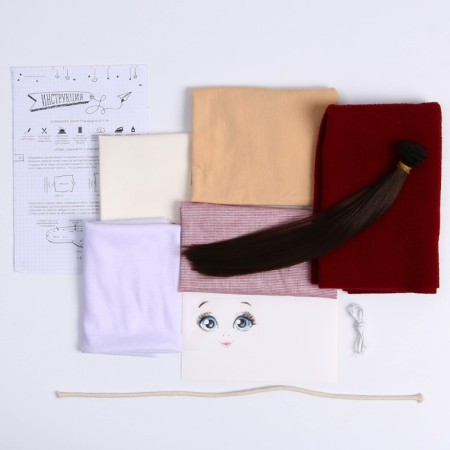 Sewing kit. Interior doll "Katti", 30 cm-3