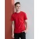 Male T -shirt, size 44, red color