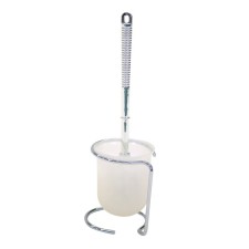 Axentia toilet from chrome wire, 10.5x35x12 cm