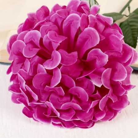 Artificial flowers "Royal geranium" 16x60 cm, lilac-1