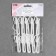 Hook for curtains, adjustable, 7 × 2.3 × 0.5 cm, 10 pcs, white color