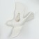 Decor Wall ceramics "White Bird" 4.2x17.5x23.5 cm