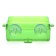 NomoyPet feeder for a terrarium on suction cups, 10 x 4 x 7.5 cm, green