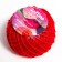 Yarn 100% juts "Softino Jute Colored" 50m ± 2m red 50 g