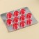Lollows in the blister "All sweets for you", taste: cherry, 32 g.