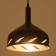 Lamp Bayerlux Klon-2 1x40W E14 Black 20.5x20.5x82cm