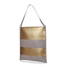 Female bag, beige color
