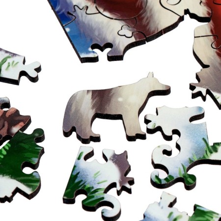 New Year's puzzle Figure "The Magic of the New Year"!-4