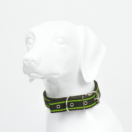 Collar of tarpaulin dimensionless two -layer, khaki/green, 67 x 3 cm, Osh up to 55 cm-2