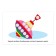 Developing set "Colored bombs: according to the Montessori Methodology", in the package