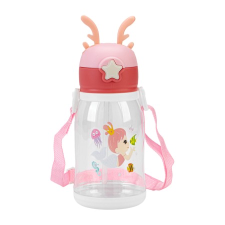 Water bottle, 600 ml, "mermaid"-5