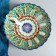 Rishtan ceramics "Flowers", 25 cm, mix