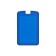 Baiga vertical, external 110x70 mm, internal 83x52 mm, silicone, blue