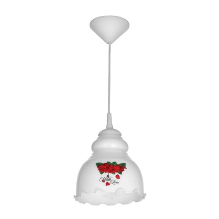 Lamp Bayerlux "Elena" 1 lamp E27 60 W milk (Fig. Mix)