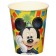 Paper glass "Happy Birthday!", 250 ml, Mickey Mouse