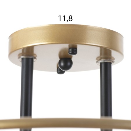 Sicily chandelier 5x60W E27 Gold 55x55x25.5cm-6