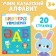 The training book "Learning the letters", Kazakh, 20 p.