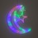 LED figure "Month" 30 × 40 cm, plastic, 220 V, glow of multi (RG/RB)