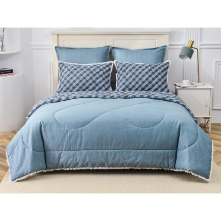 Duet set: sheet, blanket, pillowcase, size 230x250 cm, 150x210 cm - 2 pcs, 50x70 cm - 2 pcs, 70x70 - 2 pcs-2