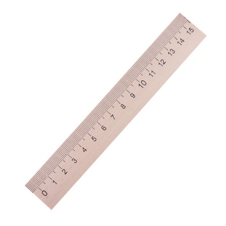 Wooden line 15 cm, (without shk)-1