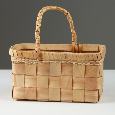 Wicker basket, 23 x 12 x 13/25 cm, sequoia-1
