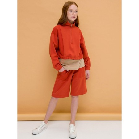 Bridges for girls, height 122 cm, terracotta color-5