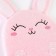 Baby washcloth for bathing "Bunny", mittens, from Mahra