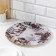 Plastic tray "Makaruns", D = 32 cm, MIX drawing