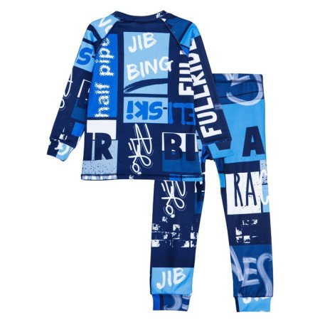 Thermal complex for a boy: trousers, sweatshirt, height 98 cm-1