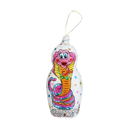 New Year. Chocolate figure "Symbol of the year on a thread", mix, 18 g-2