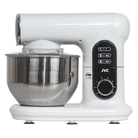 Mixer JVC JK-MX515, planetary, 1000 watts, 5 l, 6 speeds, 3 nozzles, white-2