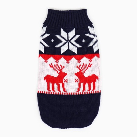 Sweater "Running Deer", 2XL (DS 41, Osh 41, OG 36-60 cm), blue-5