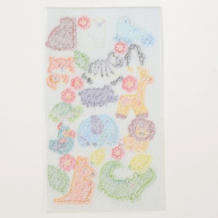 Fetter stickers "Animals", 11 x 18.5 cm, 25 pcs-4
