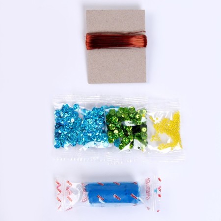 Flowers from sequins "Bell"-1