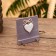 Key "With Love" MDF 8x10 cm