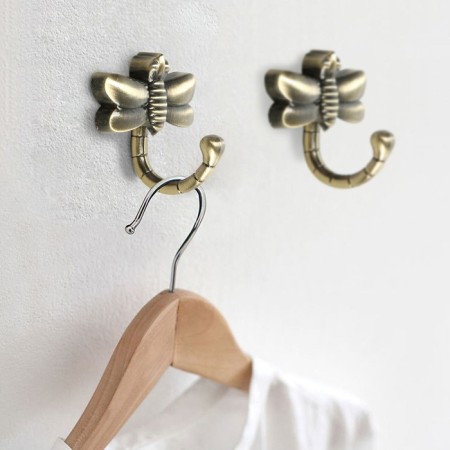 Furniture hook Cappio Dragonfly, one -rod, bronze-6