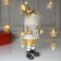 Polystone souvenir "Losik in a silver sweater with a bell" 27x6.5x9 cm