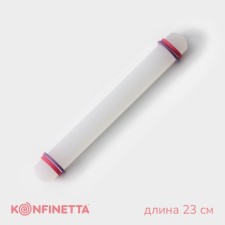 Skalka with limiters Konfinetta confectionery, 23 × 3 cm, white color